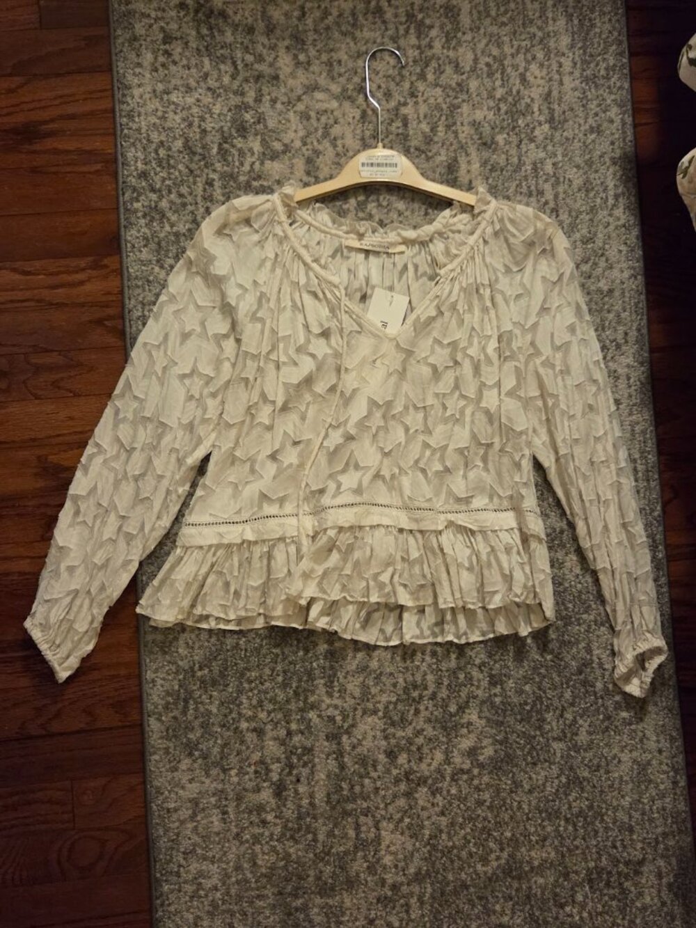Rapsodia Star Printed Whimsical Blouse GUC